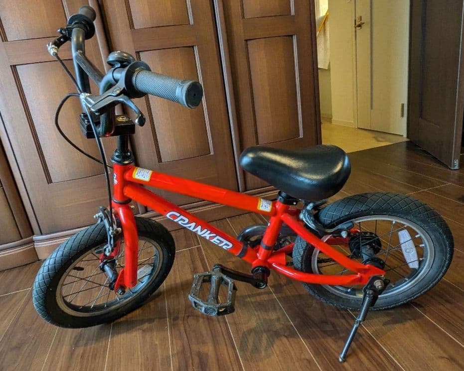 「引き渡し限定」CRANKER BMX レッド　14インチ