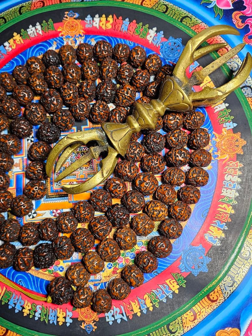 超希少‼️オールドルドラクシャ 109個‼️ ネックレス