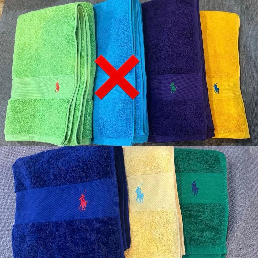 POLO RALPHLAUREN タオル　6枚セット