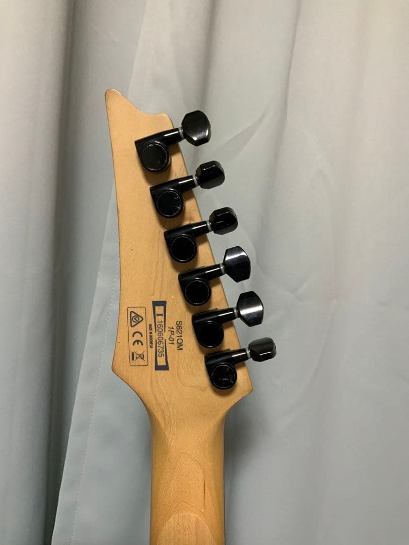 Ibanez S621QM エレキギター キルトメイプル 6弦 ハムバッカー