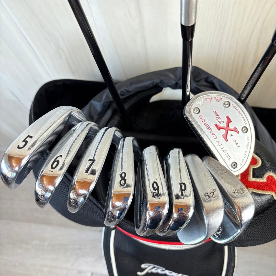 【メンズ左】タイトリスト レフティ キャメロン メンズゴルフセット M70819