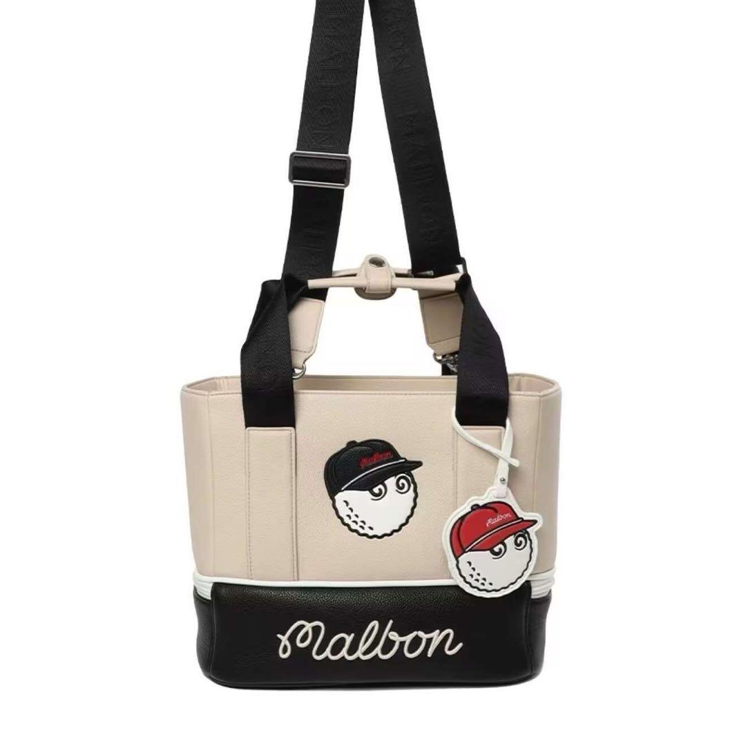 マルボンショルダーボストンバッグ新品 肩掛け スドラップ 付き