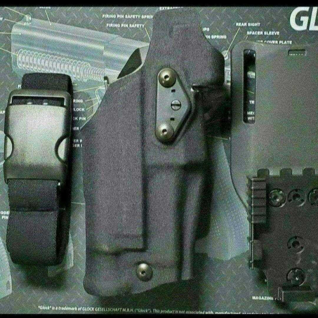 サファリランド　レプリカ　ホルスター　マットブラック　右用