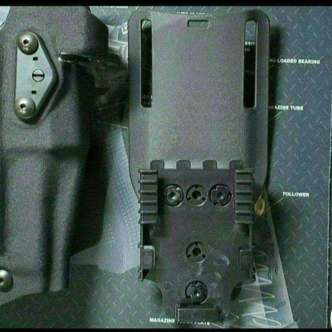 サファリランド　レプリカ　ホルスター　マットブラック　右用