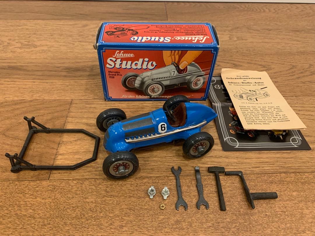 【希少】 Schuco Studio 1050 メルセデス グランプリ 1936