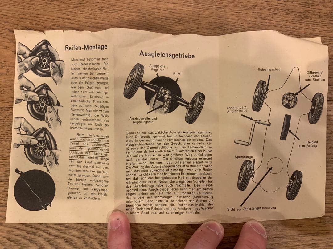 【希少】 Schuco Studio 1050 メルセデス グランプリ 1936