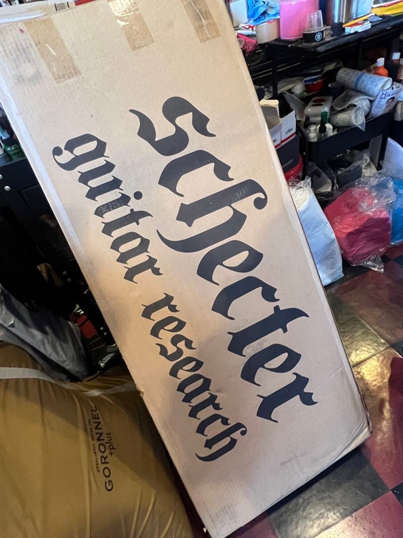 SCHECTER C-1 SHE DEVIL ブラック&レッド