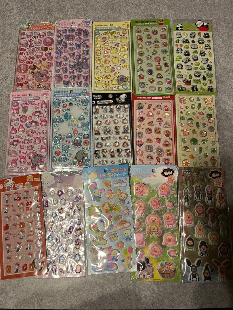 キャラクターシール　引退品　(正規品)