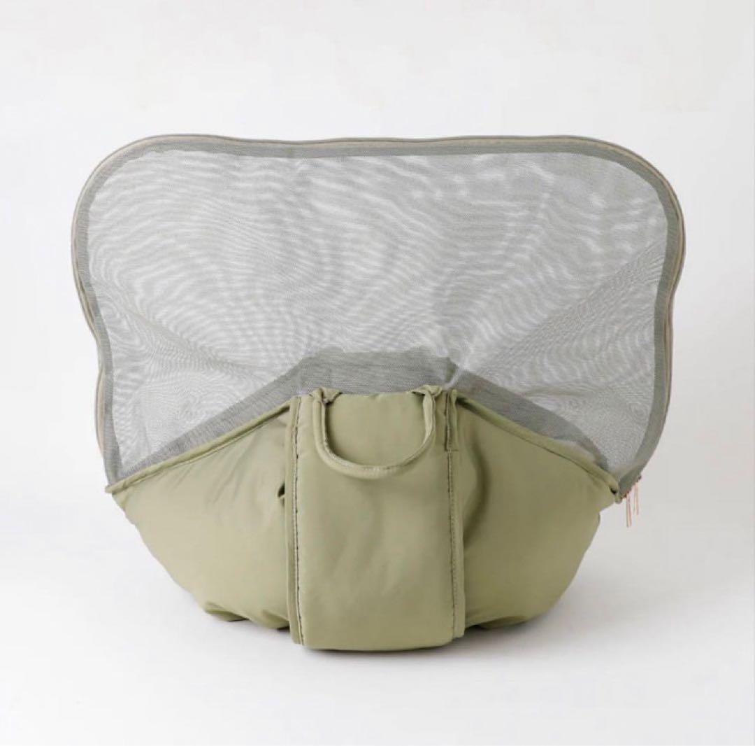 【monchéri】　モンシェリ キャリーバッグ　スリングタイプ　ベージュ