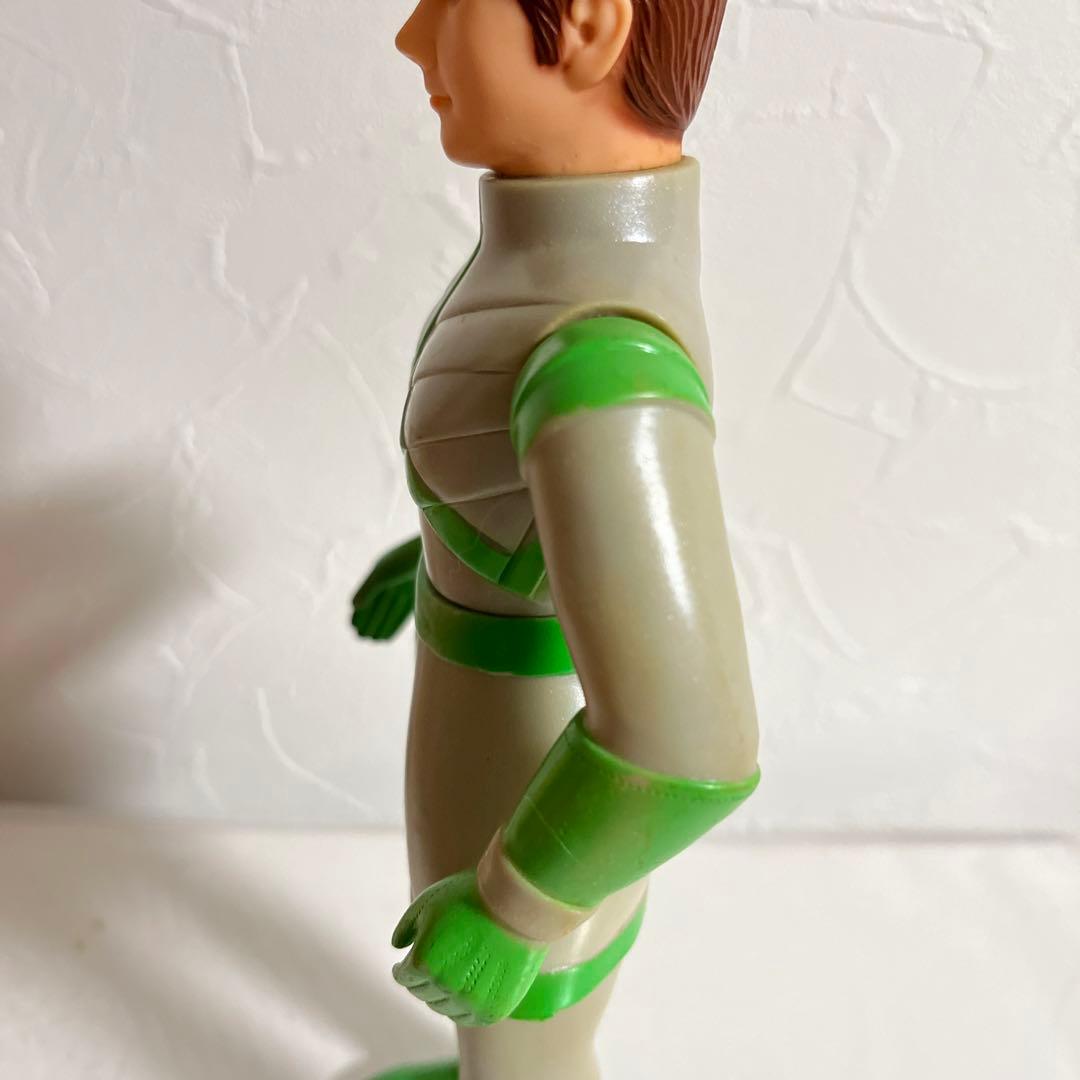 ⚠️貴重・激レア　トリプルファイター　グリーンファイター　面取れ　ソフビ　レトロ