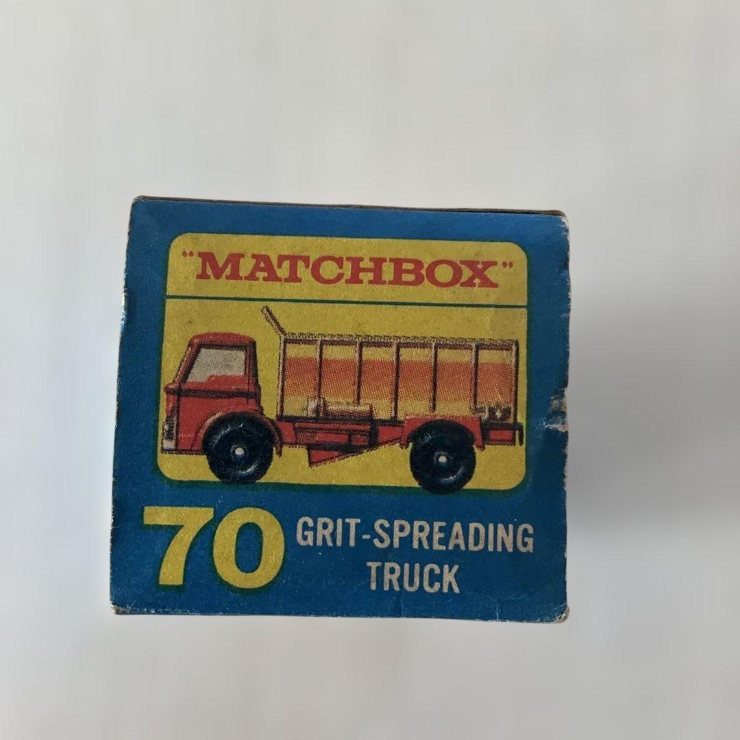 ミニカー　マッチボックス　70 グリット・スプレッディング・トラック