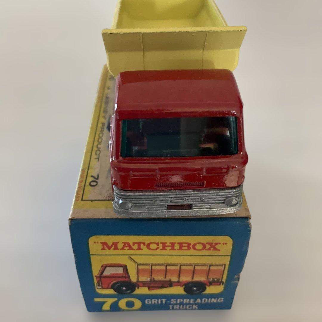 ミニカー　マッチボックス　70 グリット・スプレッディング・トラック