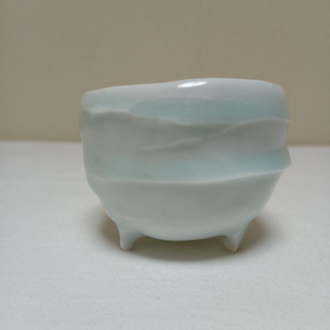 【酒器】水の詩ぐい呑　美濃焼　加藤洋二作