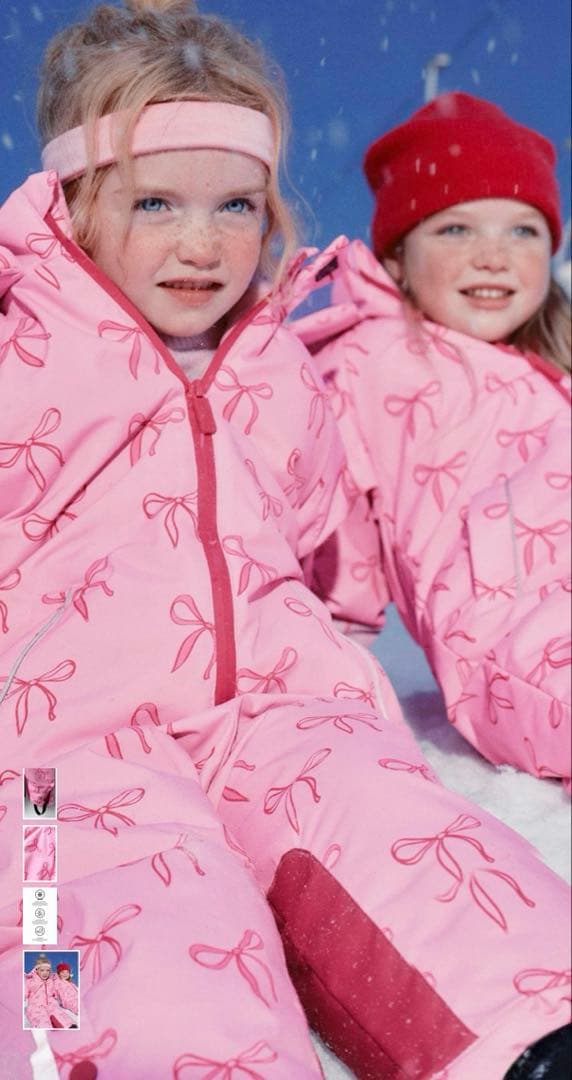 zara スキーウェア　キッズ