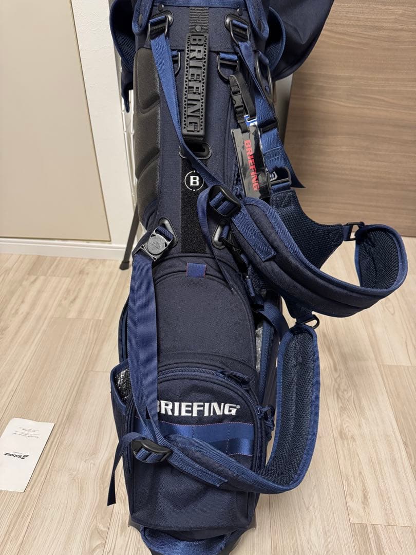 BRIEFING ネイビー キャディバッグ　CR4