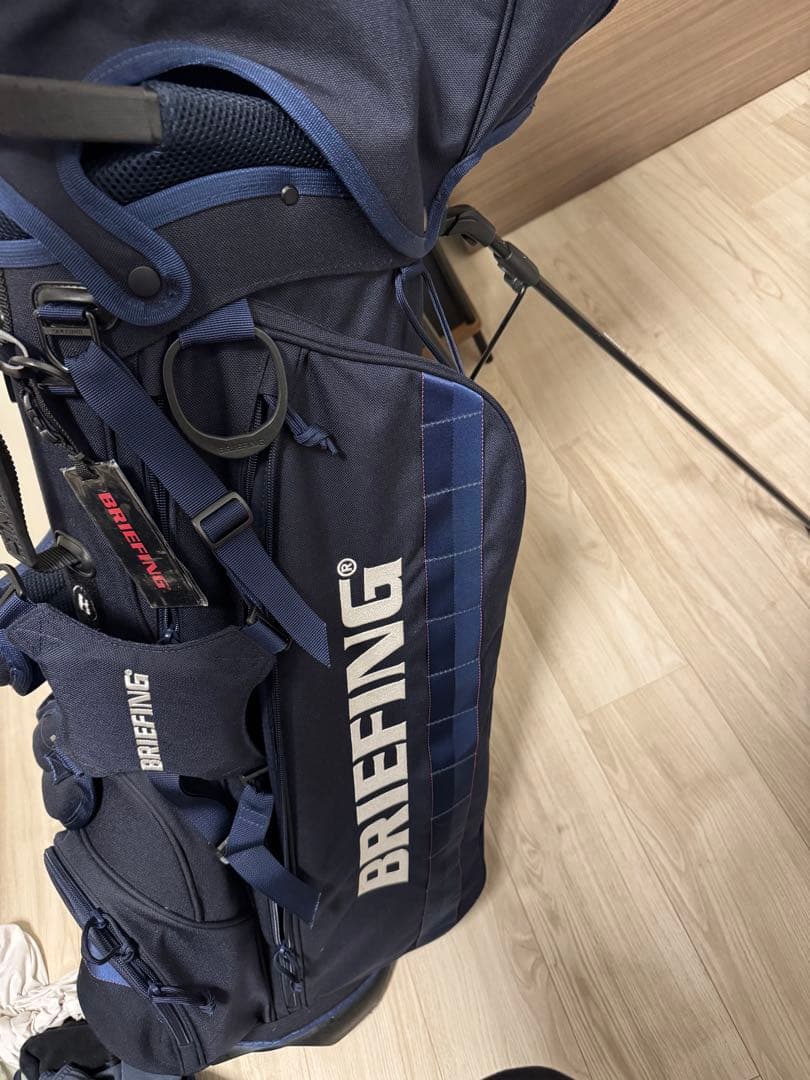 BRIEFING ネイビー キャディバッグ　CR4