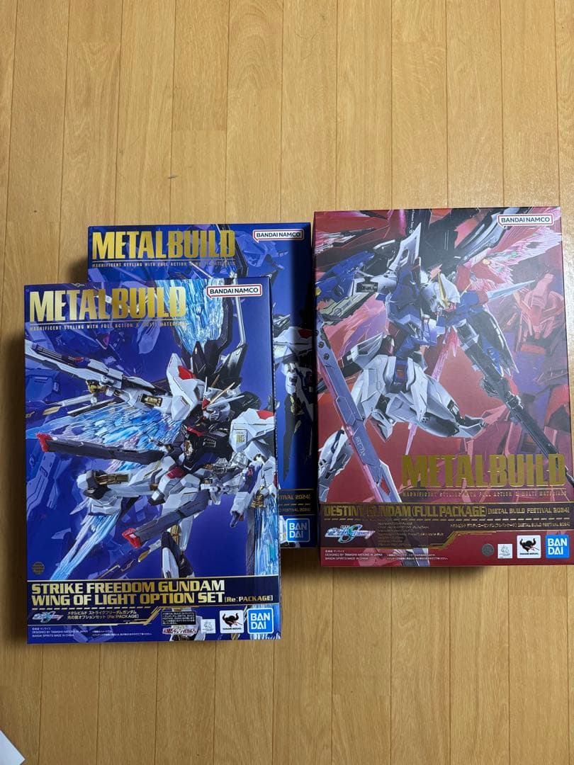 L BUILD メタルビルド ストライクフリーダム 光の翼 ディズニー