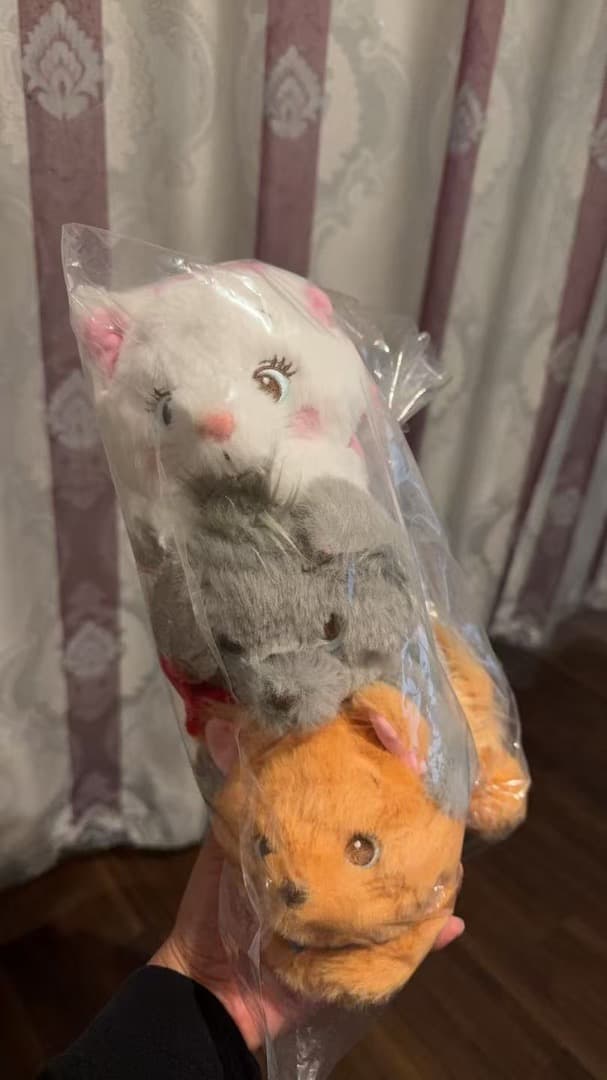 マリー、ベルリオーズ、トゥルーズ おしゃれキャット ぬいぐるみ