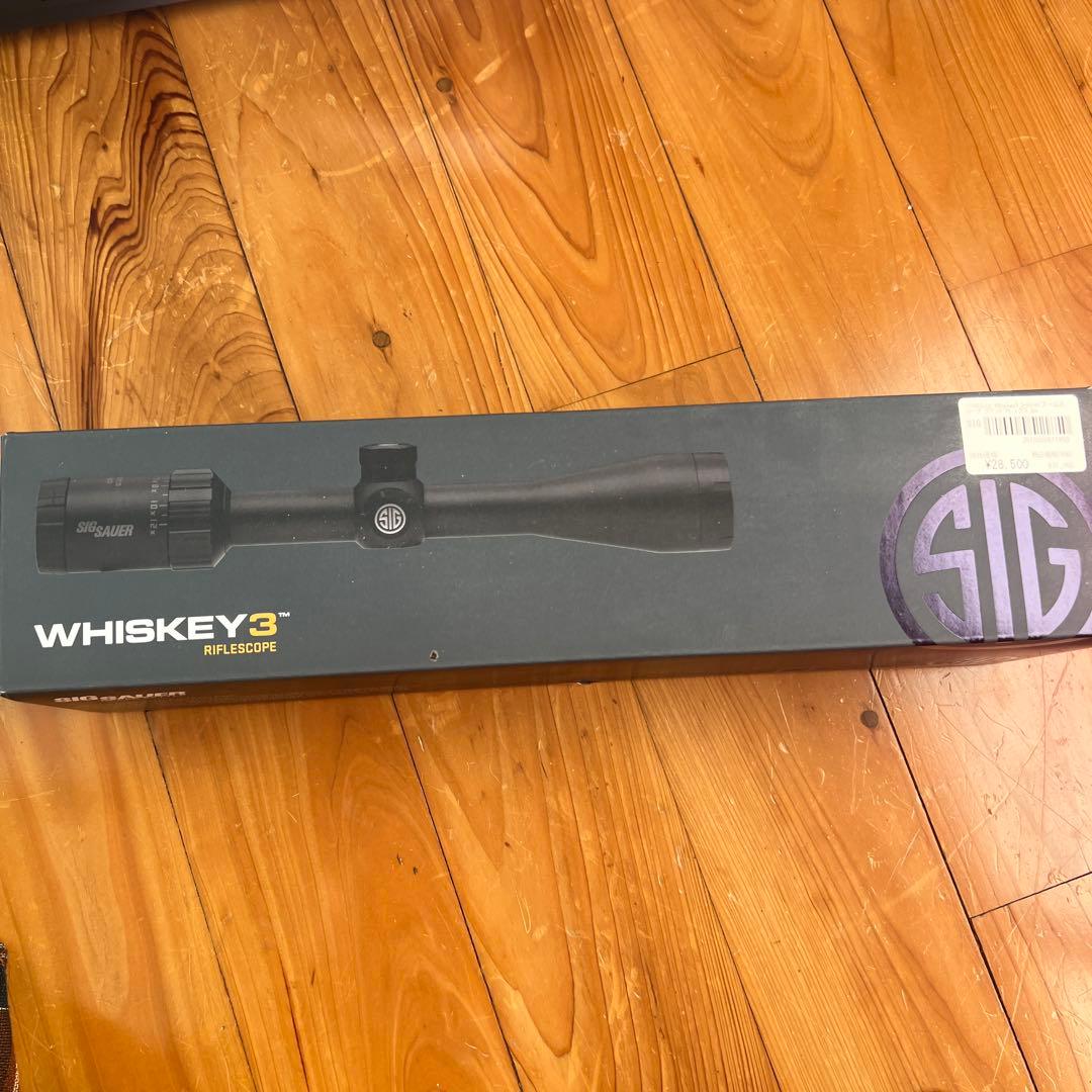 Anica&KarukoSIG SAUER WHISKEY3 3倍スコープ