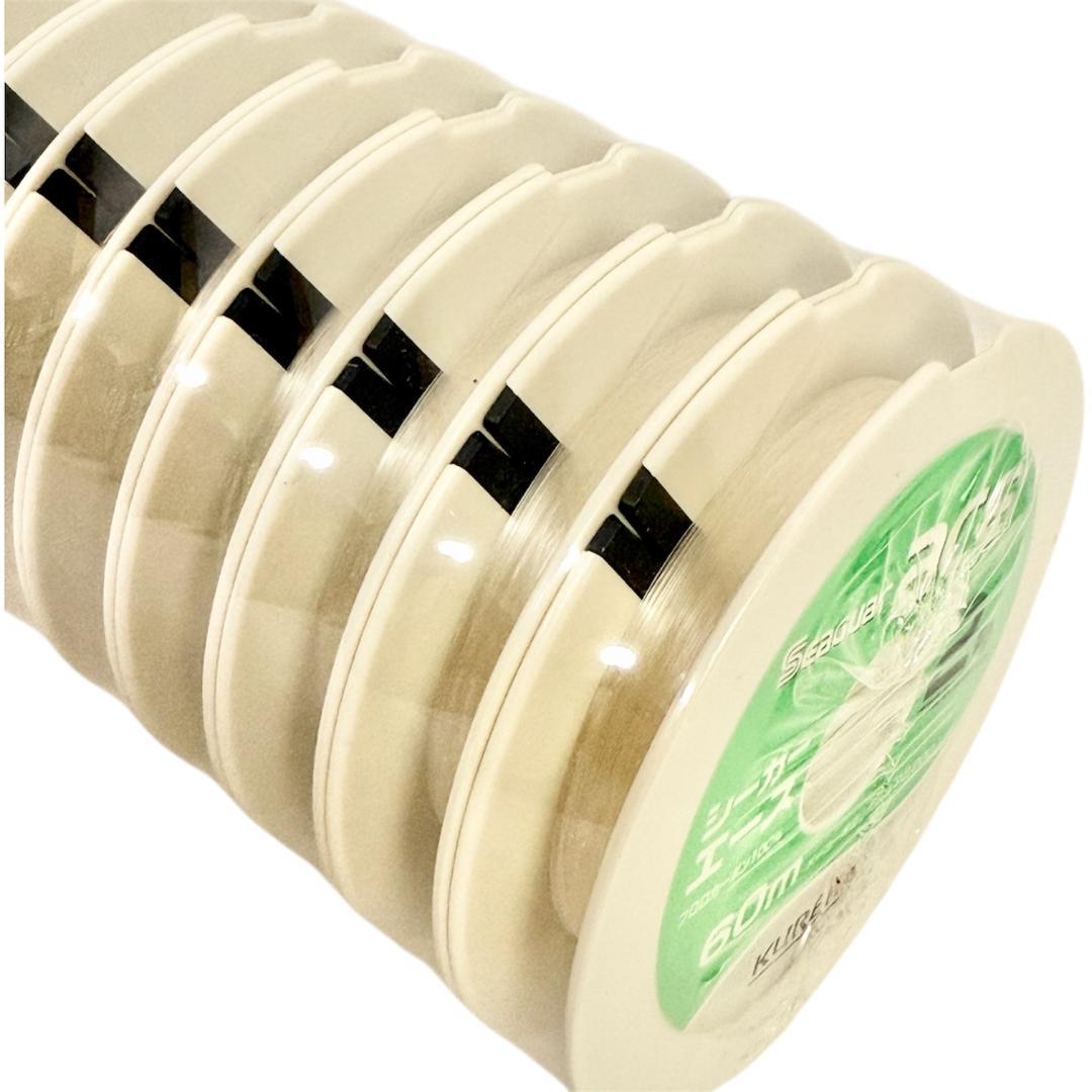 【新品未使用】クレハ シーガー エース 2号 60m連結 × 10個 セット