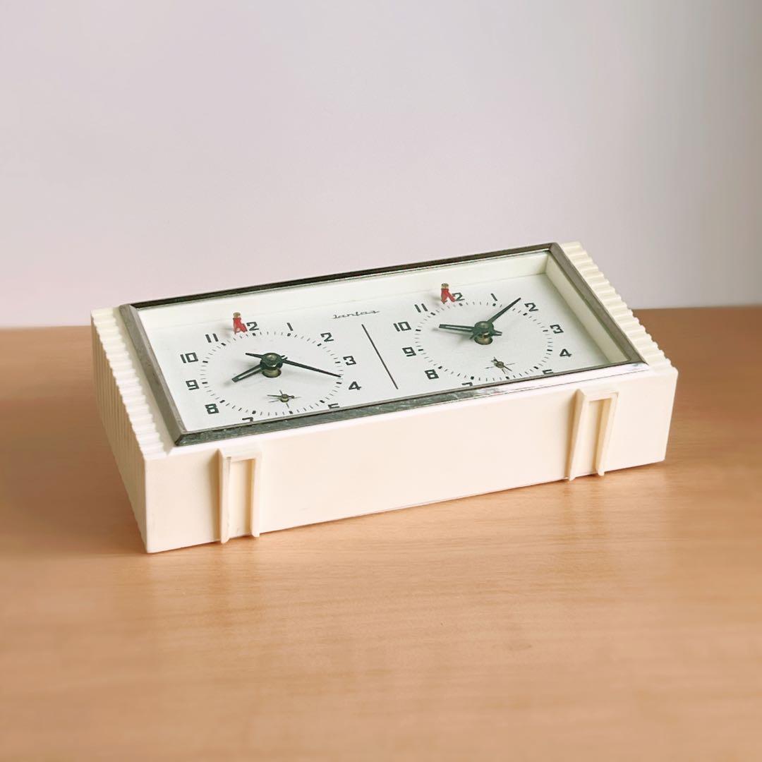 ソビエト　ヴィンテージ　チェスクロック【動作良好】