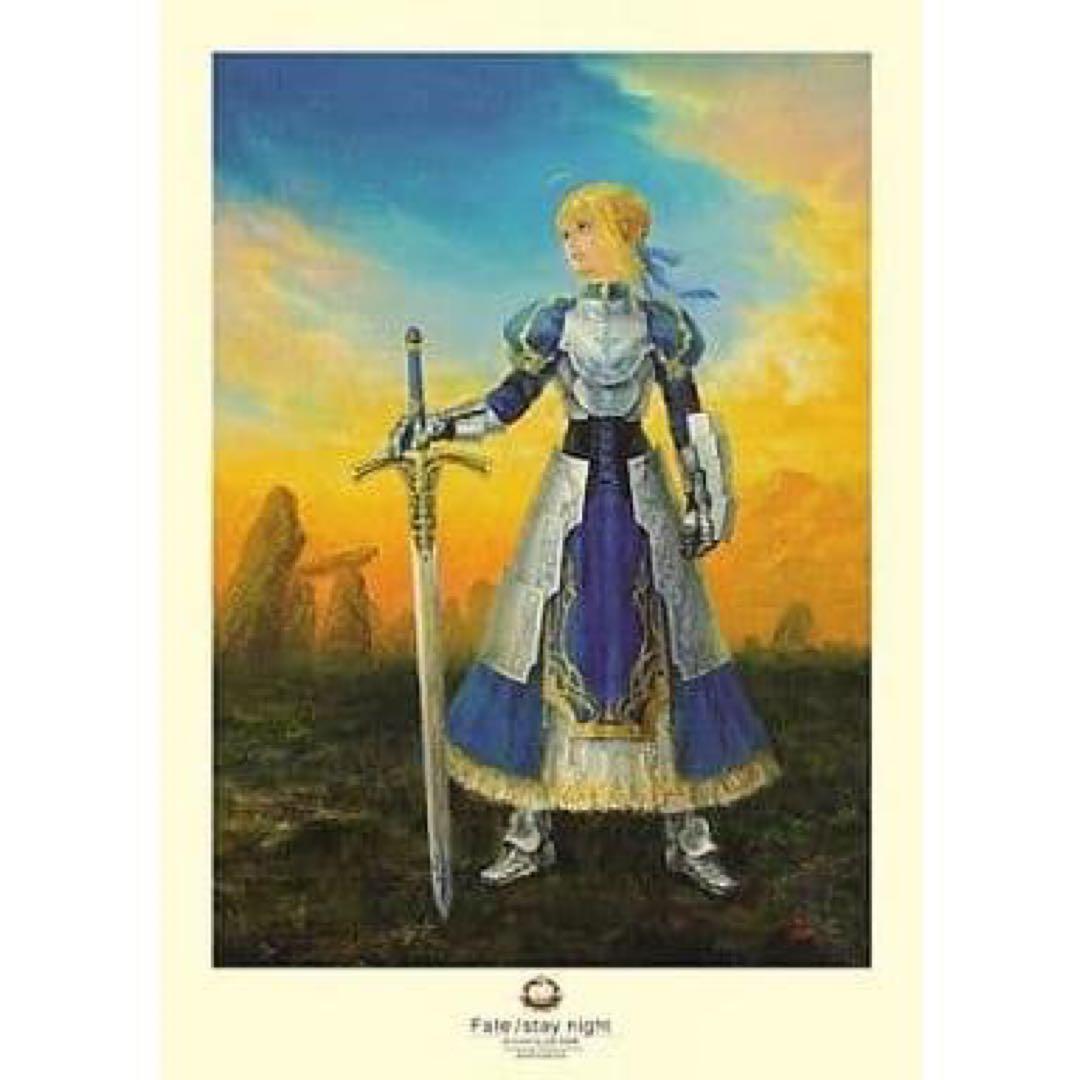 Fate セイバー　デカいポスターＢ1 (728×1030mm)