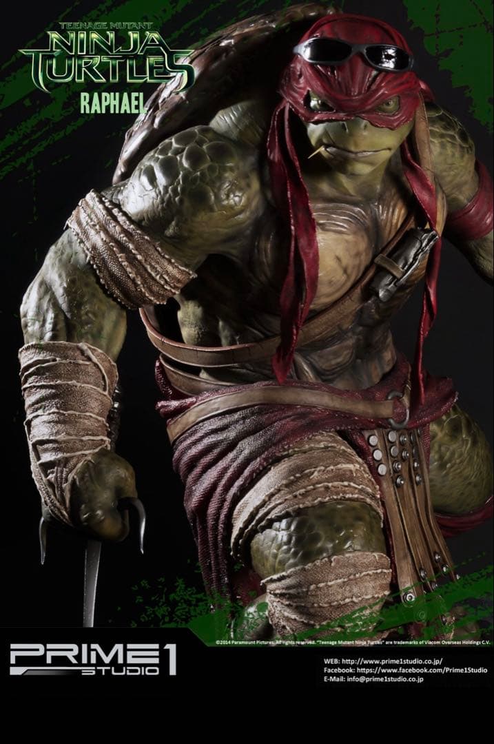 ミュータントタートルズ　PRIME 1 STUDIO ラファエロ　フィギュア