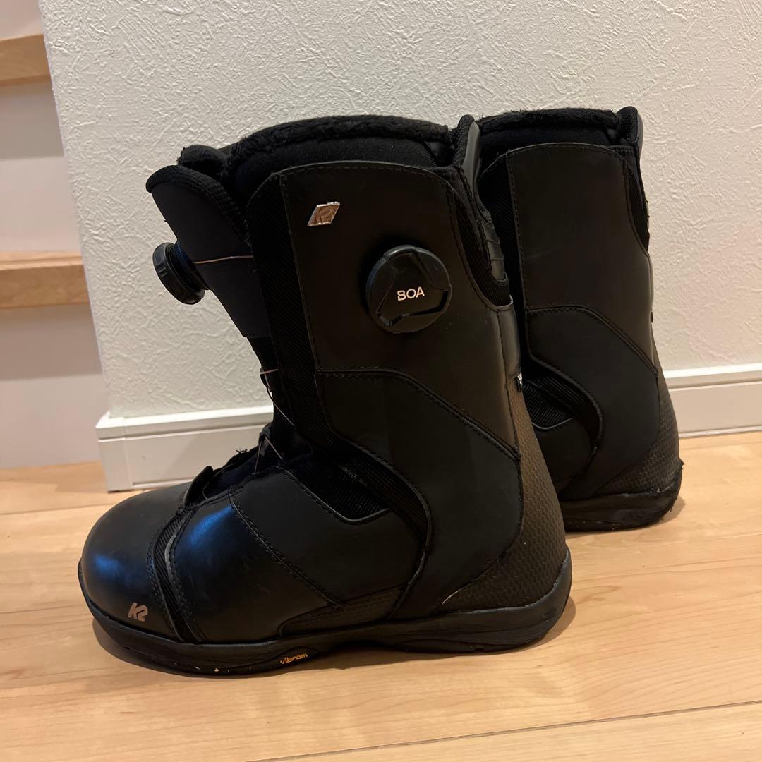 K2 BOA ブラック スノーボードブーツ(女性用)