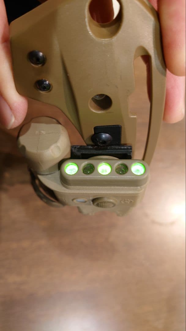 個人装備 SUREFIRE HL-1 TAN / YELLOW GREEN/IR