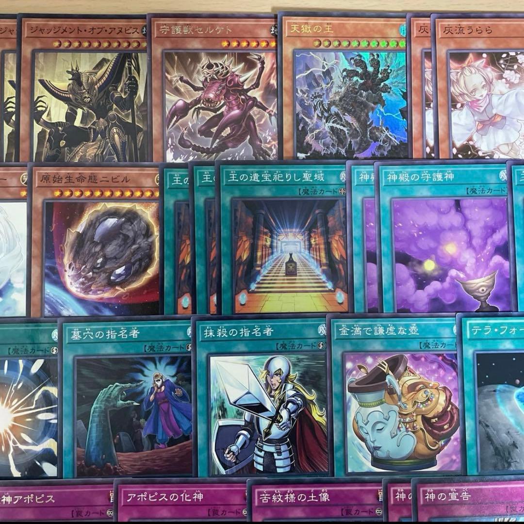 本格構築 王家の神殿デッキ リシドデッキ アポピスデッキ 刻印を持つ者