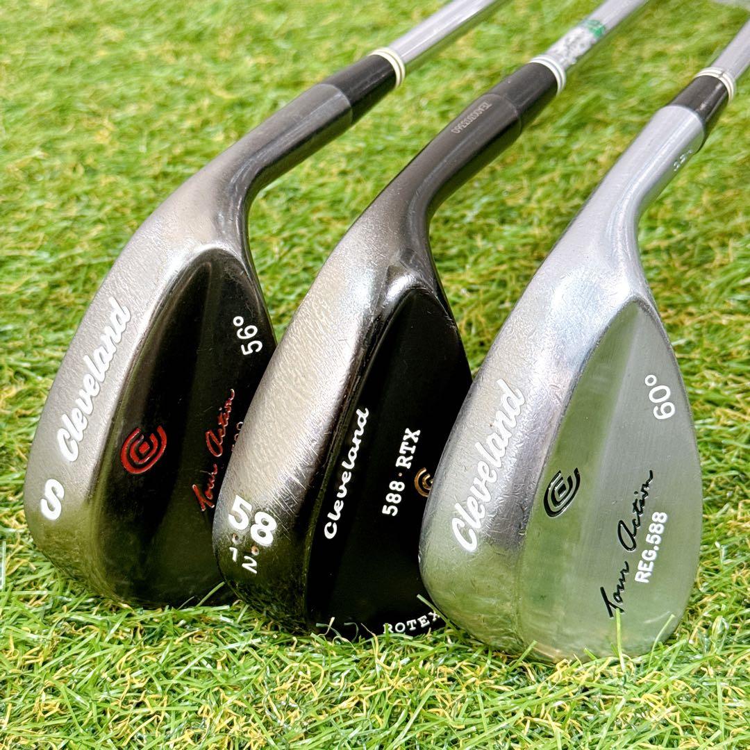 Cleveland ウェッジ 3本セット 56度 58度 60度【K471】