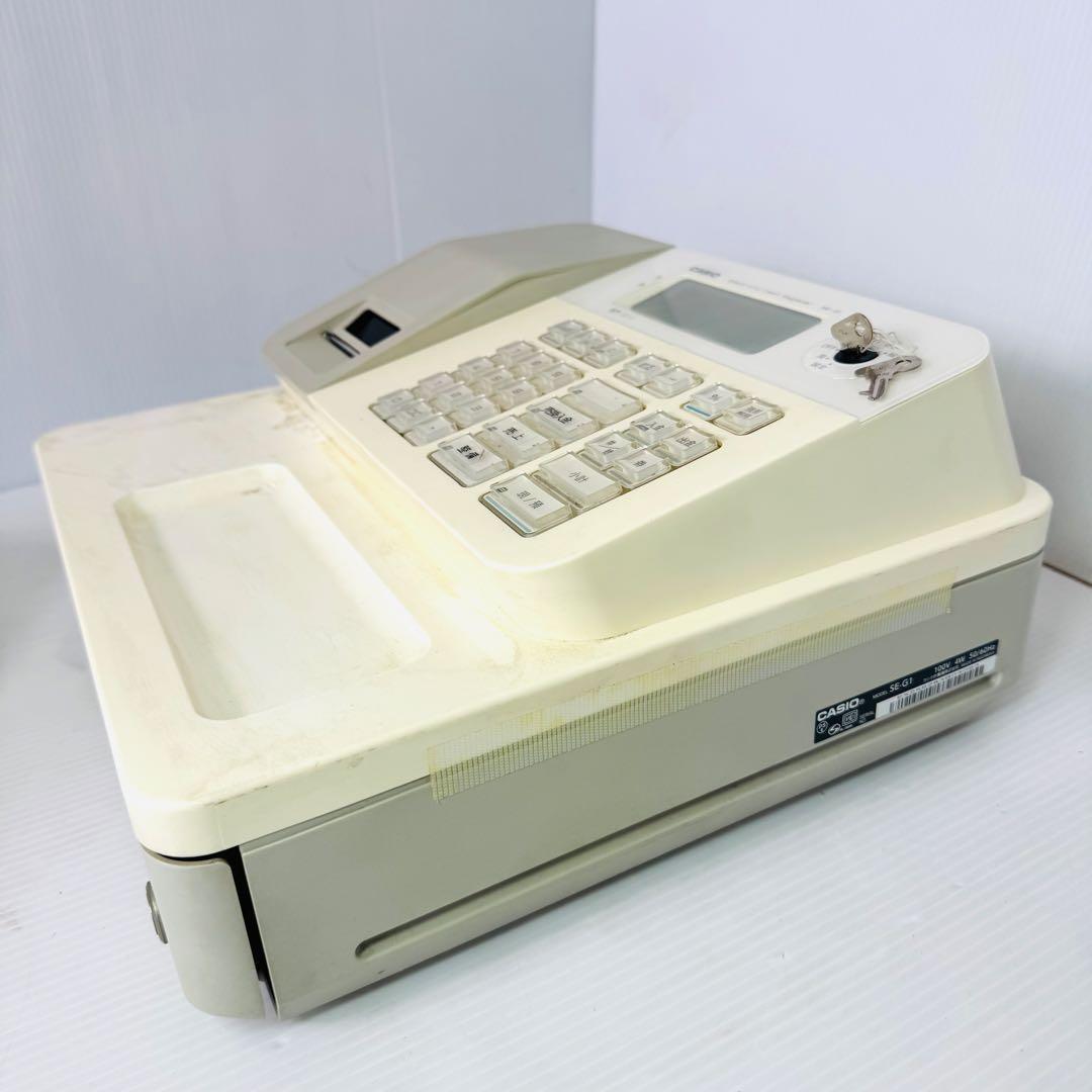 CASIO 電子レジスター SE-G1　ロール紙付