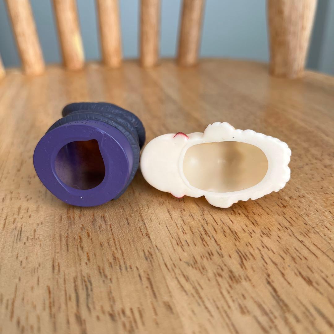 ジブリ　ハウルの動く城　指人形　荒地の魔女　ヒン