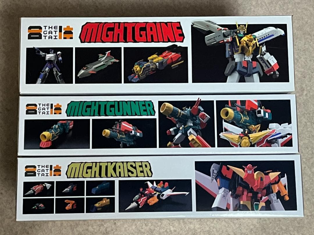 グッドスマイルカンパニー THE合体 勇者特急 マイトカイザー ガイン ガンナー