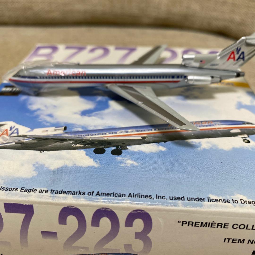 飛行機模型 American Airlines B727-223 ドラゴンモデル