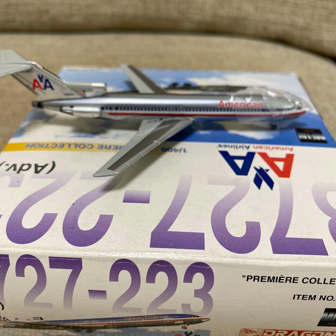 飛行機模型 American Airlines B727-223 ドラゴンモデル