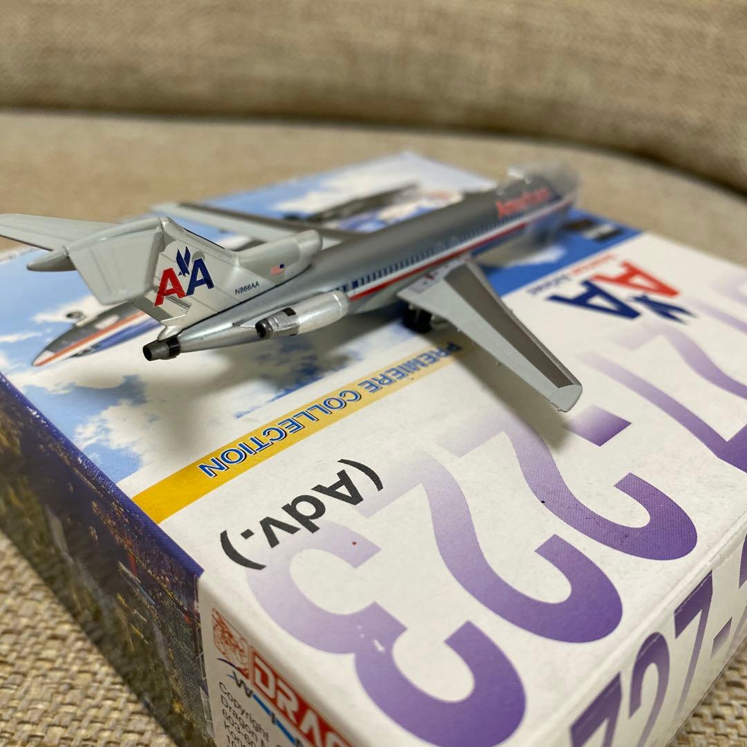 飛行機模型 American Airlines B727-223 ドラゴンモデル