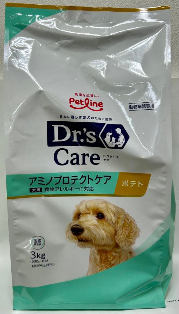 ドクターズケア 犬用アミノプロテクトケア ポテト3kg 1袋