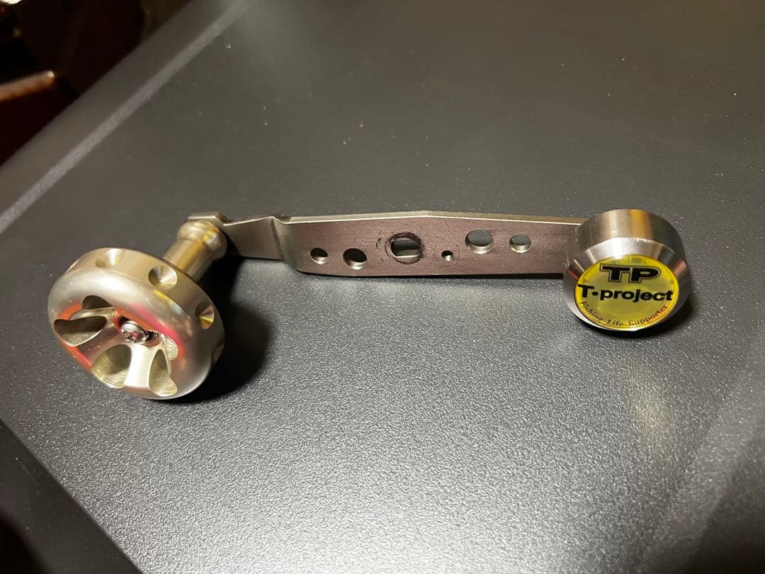 【美品】Tプロジェクト チタンパワーハンドル 石鯛用