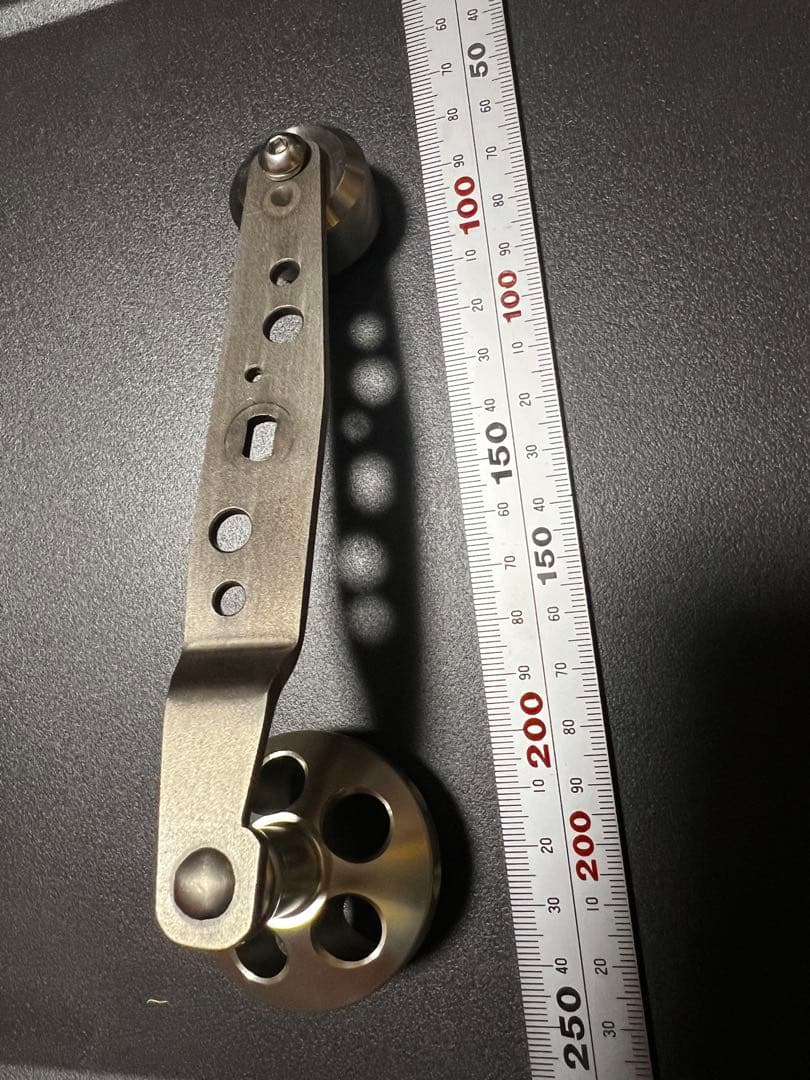 【美品】Tプロジェクト チタンパワーハンドル 石鯛用