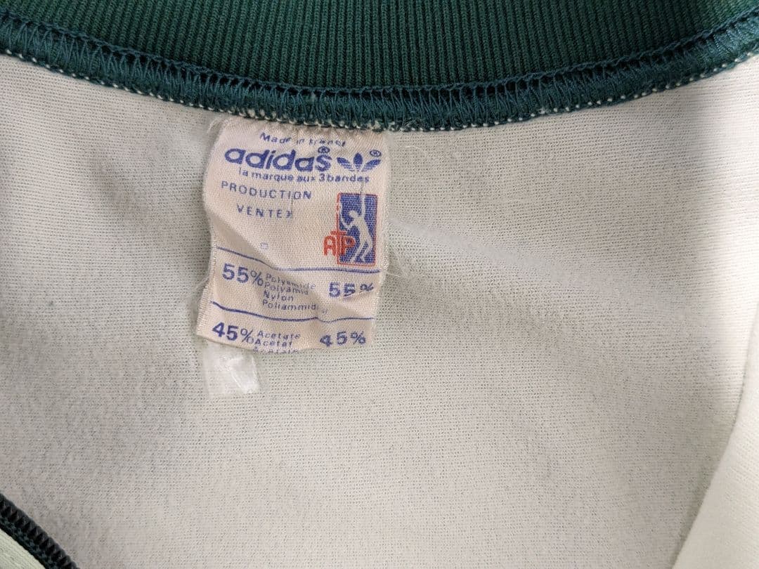 アディダスatp　フランスベンテクス製　ミントグリーン　身幅62cm着丈63cm