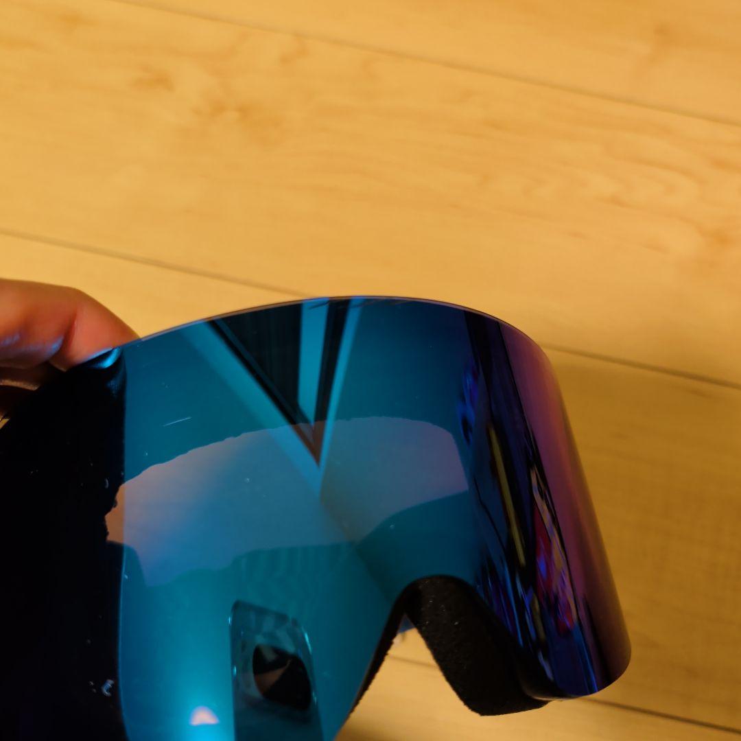 SWANS フレームレスブルーミラーゴーグル