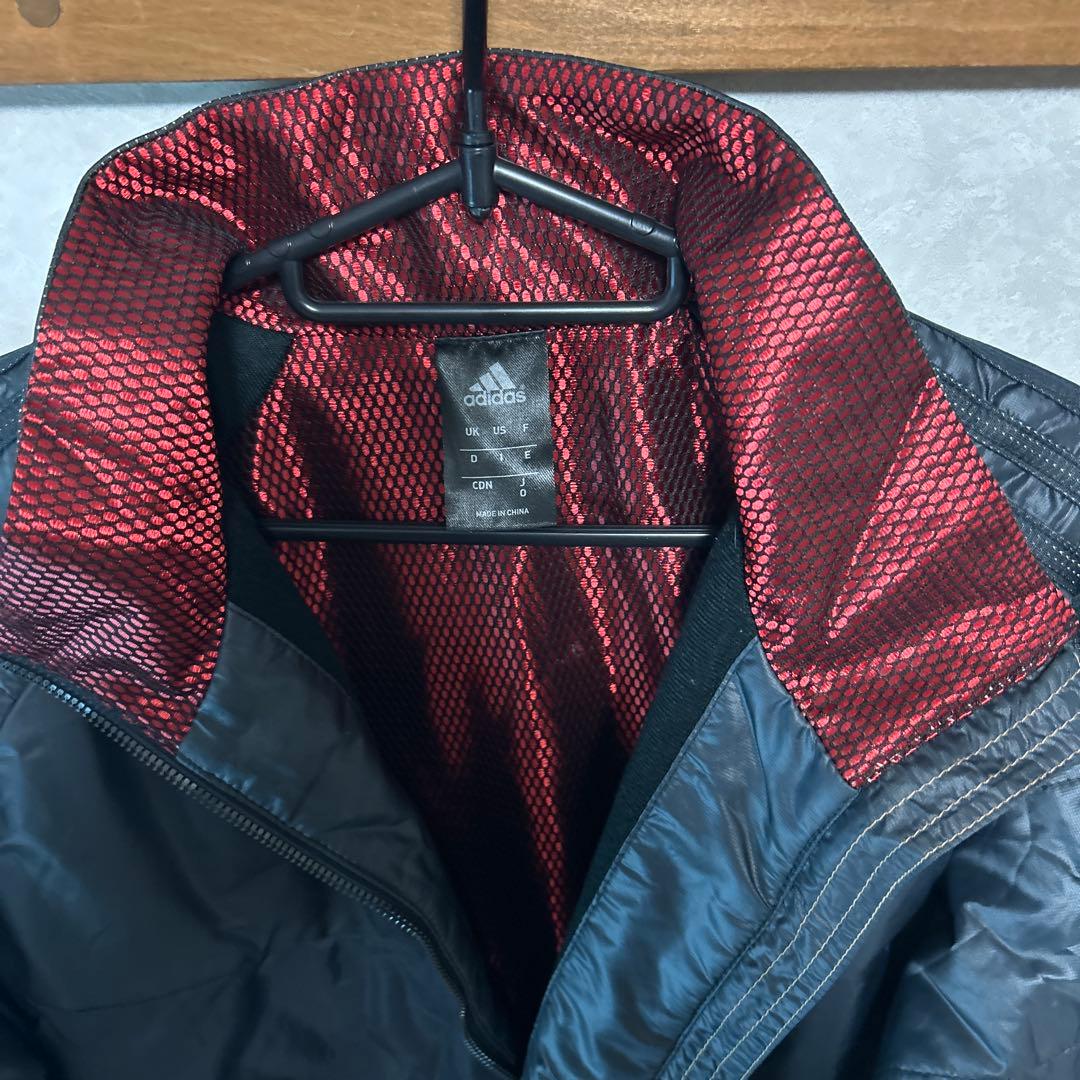 adidas 軽量・保温ウォーマー セットアップ O（XL）/ガンメタリック