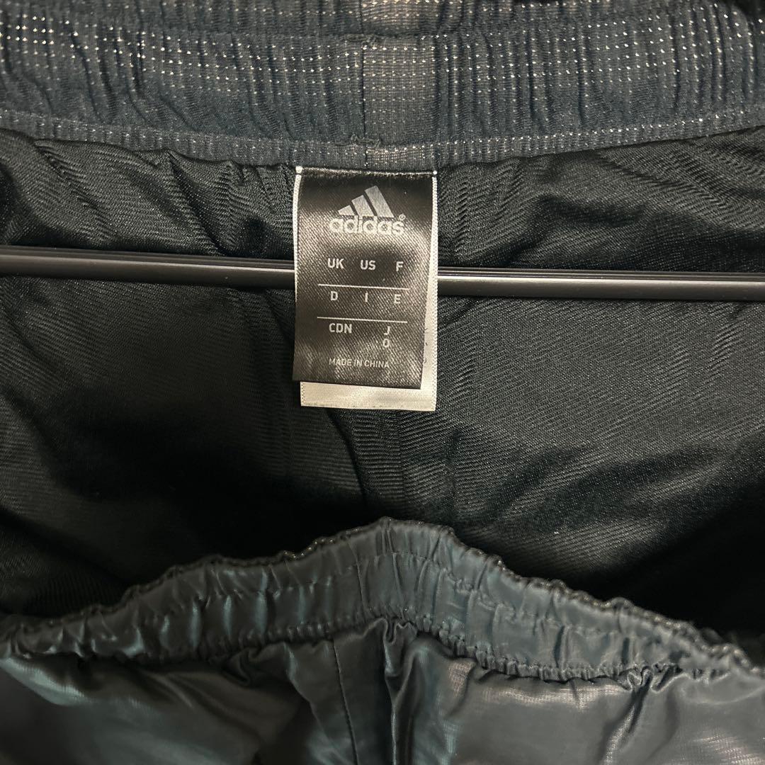 adidas 軽量・保温ウォーマー セットアップ O（XL）/ガンメタリック