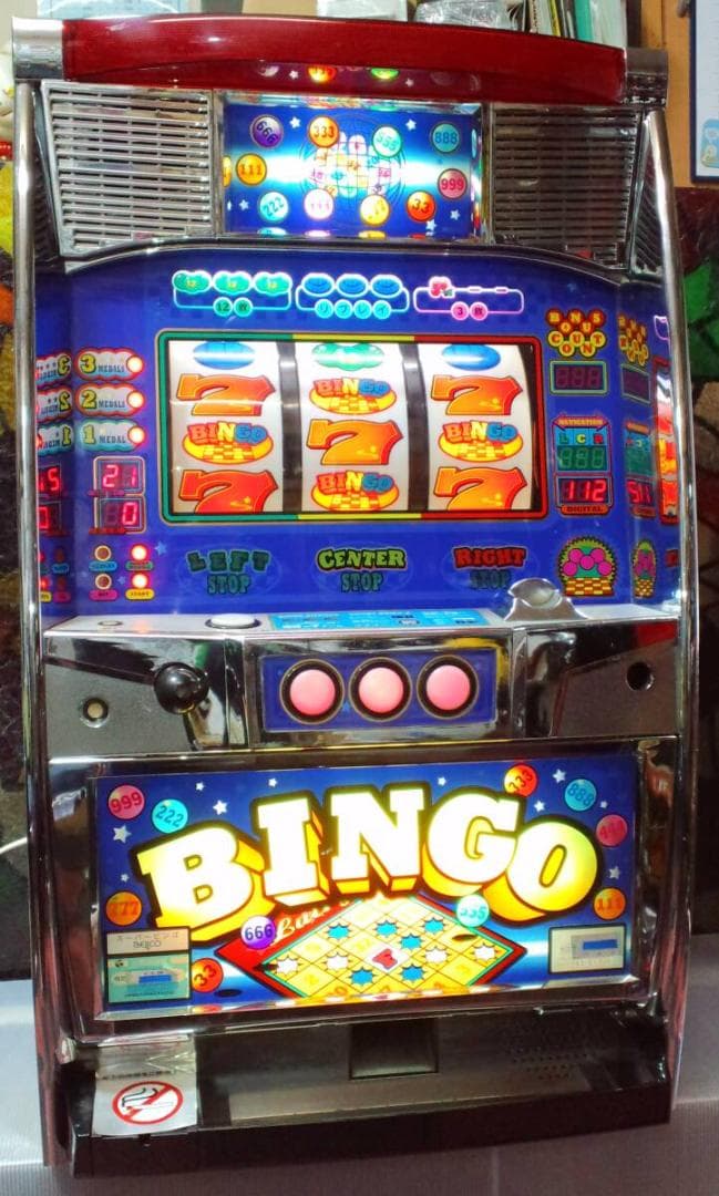 【パチスロ実機】ベルコ★『初代』スーパービンゴ【不要機付】４号機・人気台