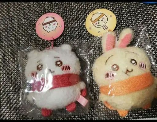 【2個セット】ちいかわ ぬくぬく冬の装いマスコット ちいかわ うさぎ