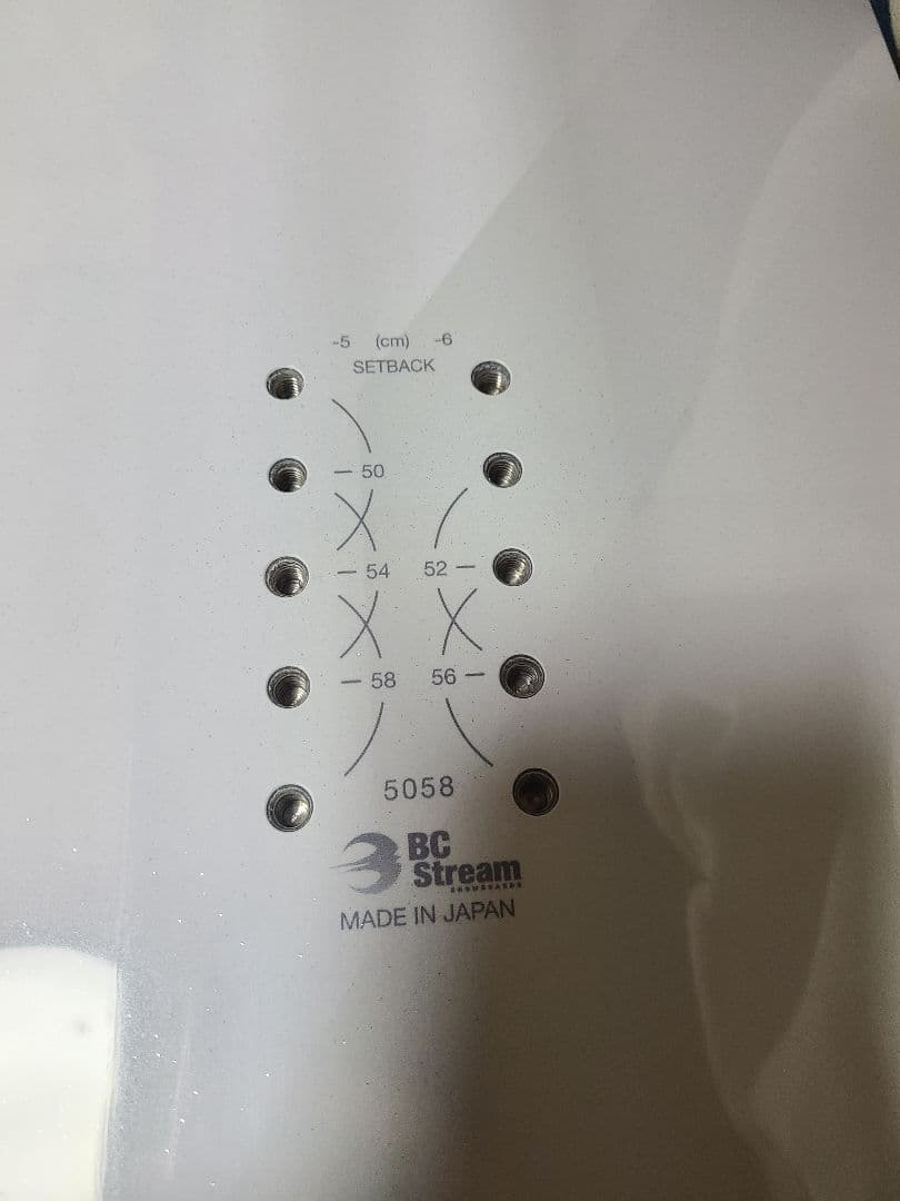 【新品】BC STREAM RX Ti 169cm 50-58 スノーボード