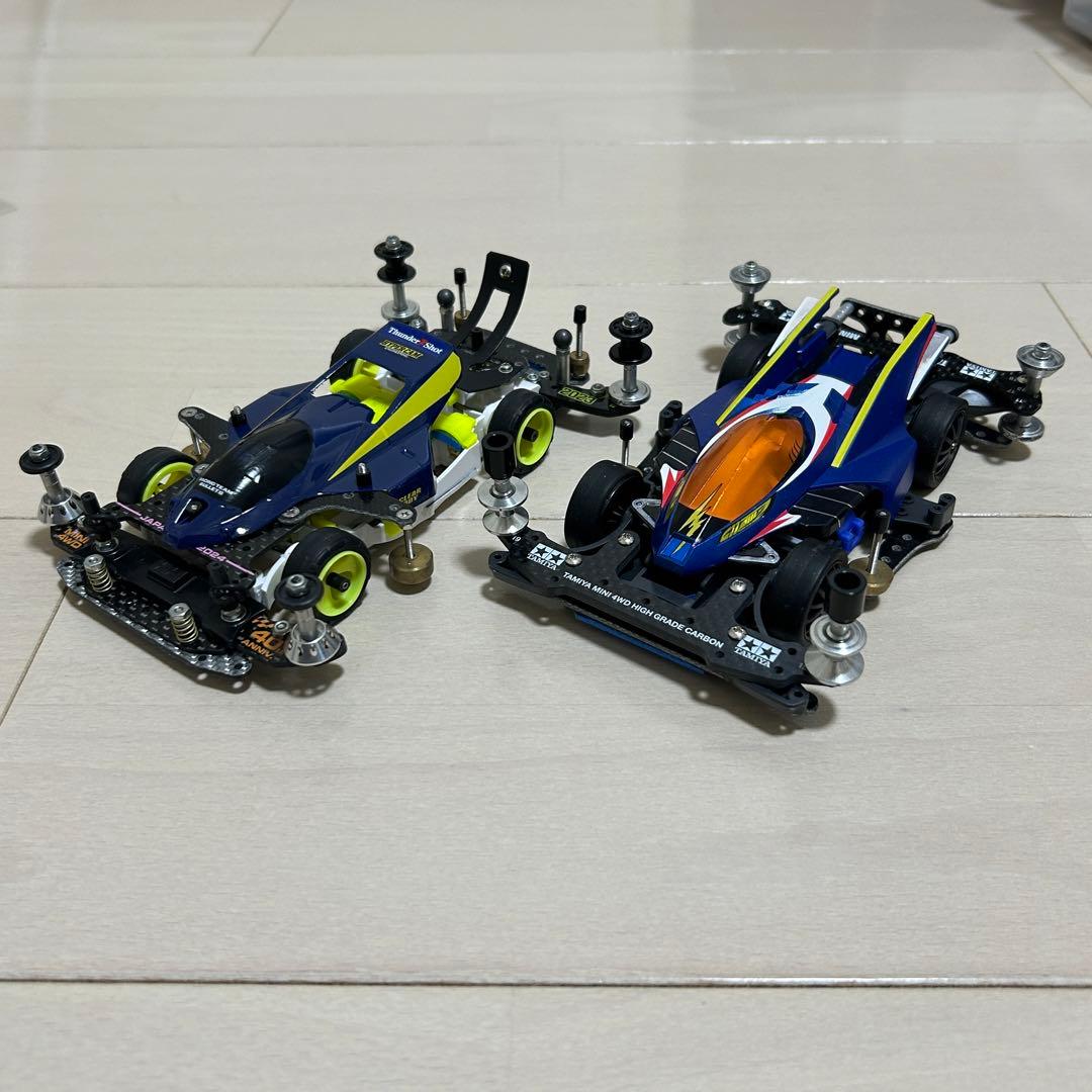 ミニ四駆 MAシャーシ2台&パーツ・治具セット