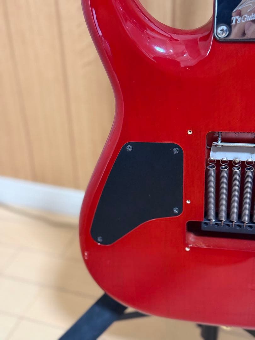 T’s guitars ST-24 Red 24フレット ステンレスフレット