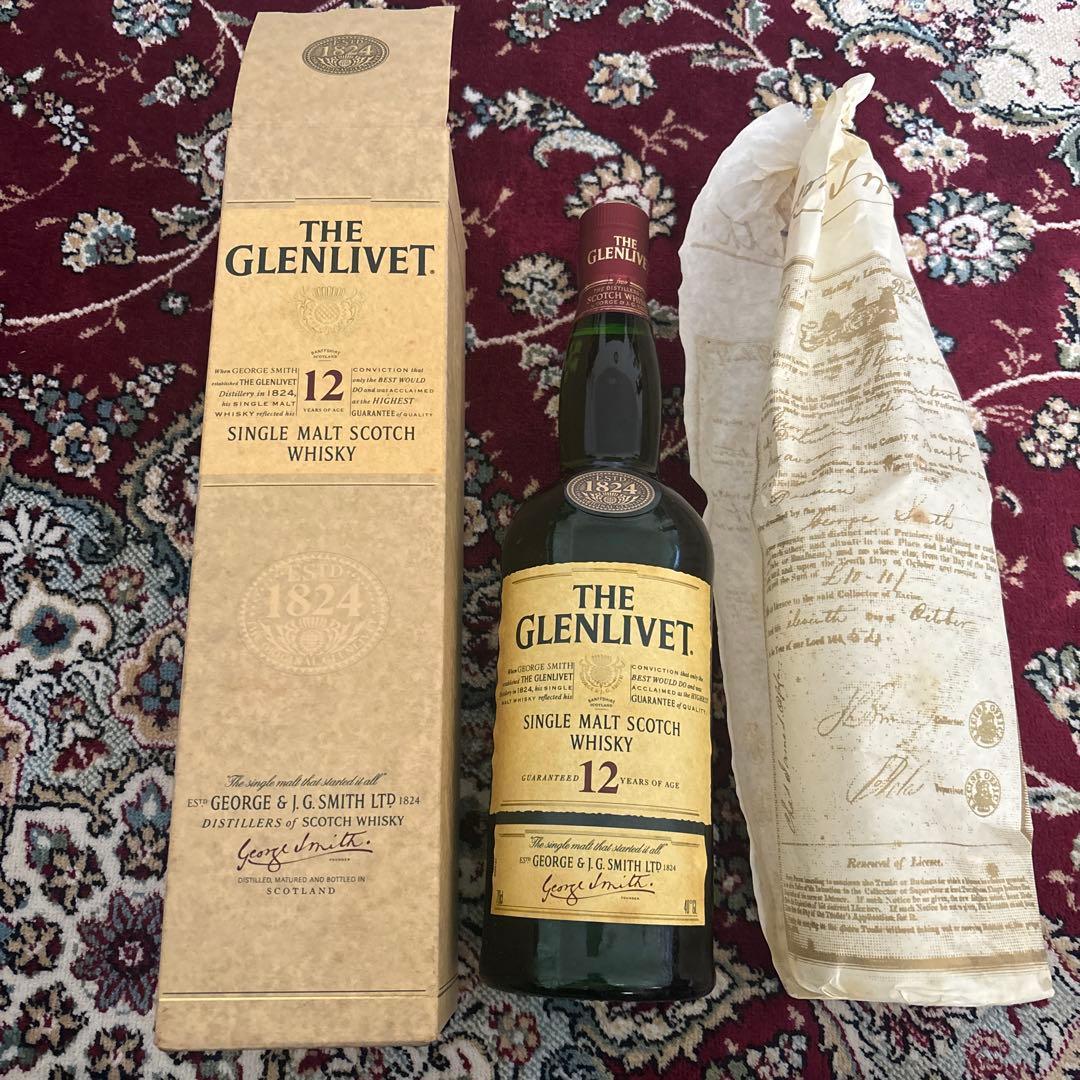 古酒THE GLENLIVET 12年 シングルモルトウイスキー700ml